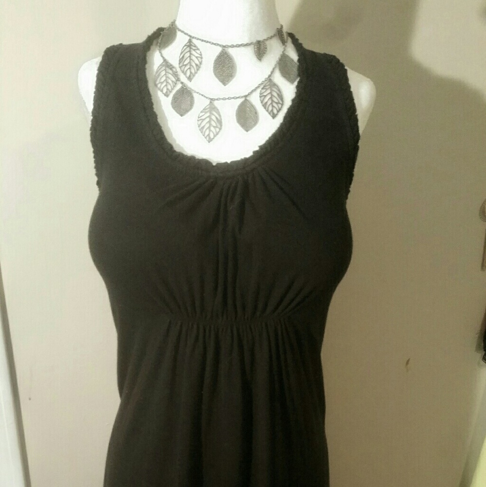 Black dress/ swimsuit cover-up